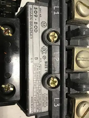USED ALLEN BRADLEY 509-DOD SER B W41
