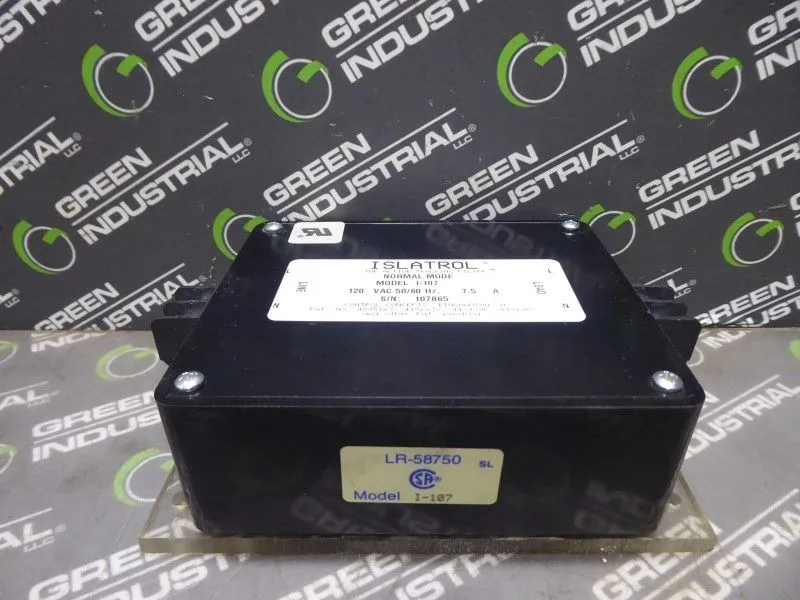 USED ISLATROL I-107