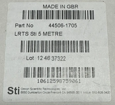 NEW Omron Scientific 44506-1705