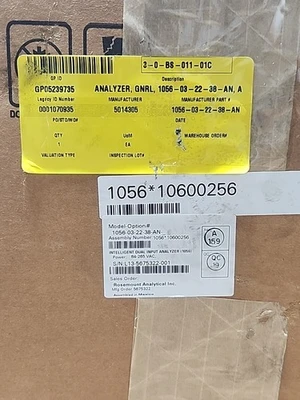 NEW Rosemount 1056-03-22-38-AN