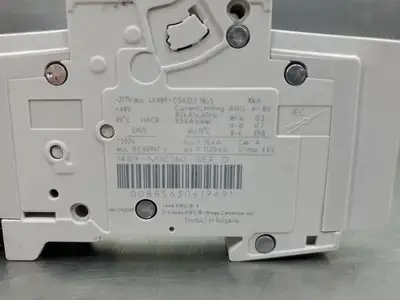 USED Allen-Bradley 1489-M1C160 Ser D Circuit Breaker, 16A, 277V