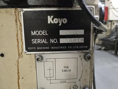 Koyo KC300D Rough Outer Diameter Grinding Machine