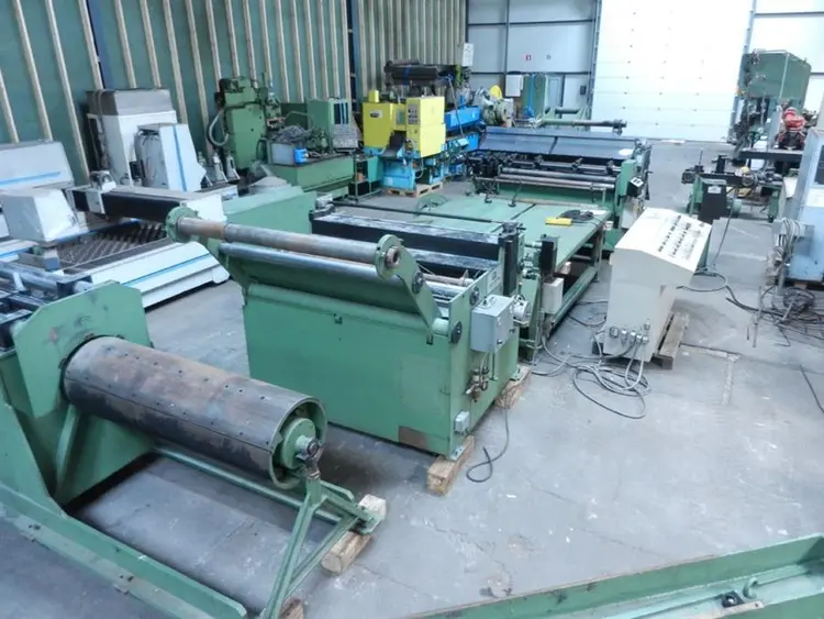 Used GABELLA CUT TO LENGTH/SLITTING LINE 1550 X 2 MM CNC Uncoilers | Apt International N.V #373354