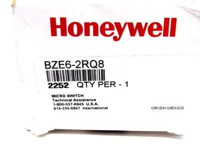 NEW HONEYWELL BZE6-2RQ8 LIMIT SWITCH BZE62RQ8
