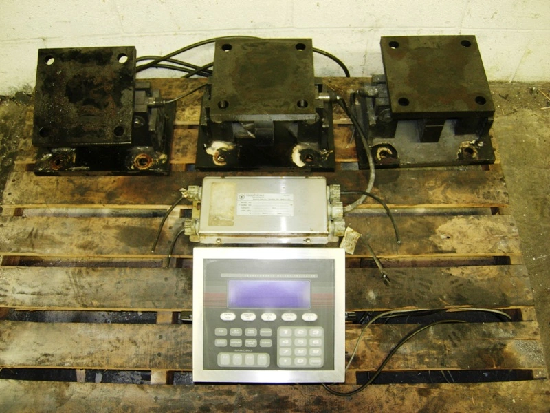 TOLEDO 20,000LB TANK LOAD CELL PADS (3) W/REA