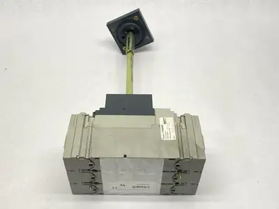 Used Schneider Electric Circuit Breaker 3-Pole 200A 480VAC w/ Operator Handle Circuit Breakers Michigan US | Maverick Industrial Sales #1398660