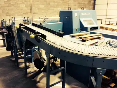 Wohlenberg Automatic 3 knife trimmer