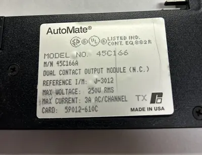 New | in-Stock RELIANCE ELECTRIC 45C166A PLC Input & Output Ohio US | Surplus Asset Holdings #1238829
