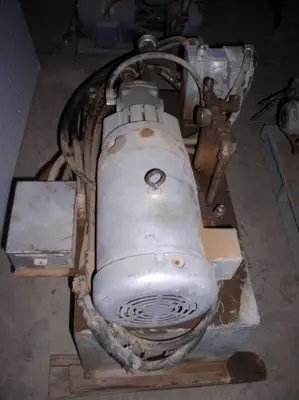 10 HP Double A Hydraulic Power Unit; Tank Mtd; 3,000 psi; Simon Lift