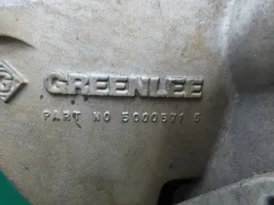Greenlee 555 Rigid Conduit Bender Corded 120V Electric 1/2-2" Pipe Rigid Shoe