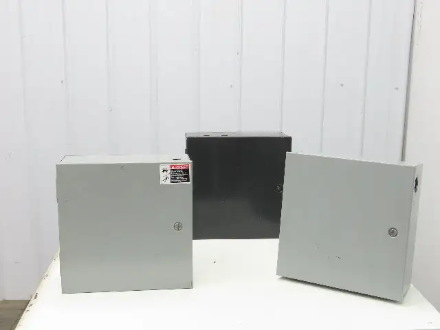Hoffman A-16N16ALP Wall Mount Electrical Enclosure 16x16" NEMA Type 1 Lot of 3