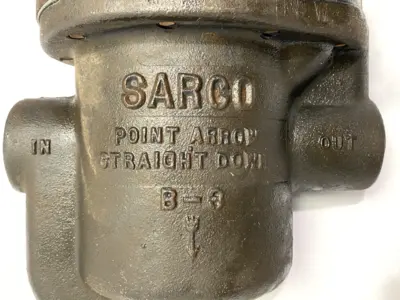 USED SPIRAX SARCO HORIZONTAL BUCKET STEAM TRAP 1"