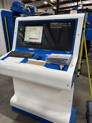 New 50" x 110" Sunrise Flexo Folder Gluer