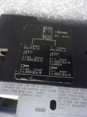 USED Siemens 3VU1300-1MH00