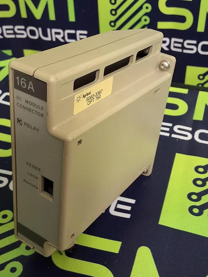 AGILENT 5060-3387 OPT 760 16A DC MODULE CONNECTOR RELAY