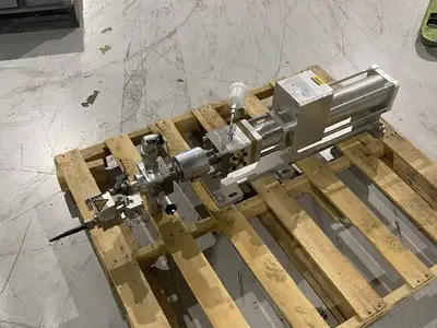 Used Wagner Reinhardt-Technik Vecdos Piston Metering System Head Unit, 150 Dosing Size, 300bar Pump Parts Michigan US | Maverick Industrial Sales #1424647