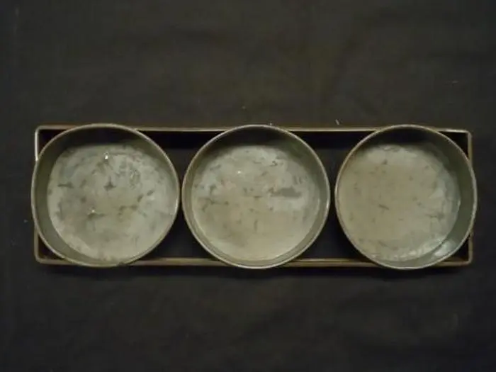CAKE PAN ROUND 6" THREE (3) STRAP