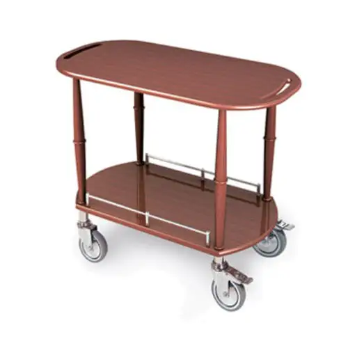 Geneva Oval Dessert Cart w/ Multi-Tiered Design (70524)