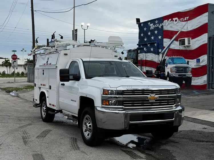 Used 2018 CHEVROLET SILVERADO 3500HD Service & Utility Trucks Florida US | Truck and Van Outlet #1509180