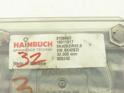 Hainbuch SK42BZIR32.0 Clamping Head Serrated Bore 32mm x 47mm OAL Chuck Type H