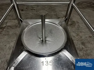 TOTE Systems 200 Liter Tote Systems Stainless Steel Tote