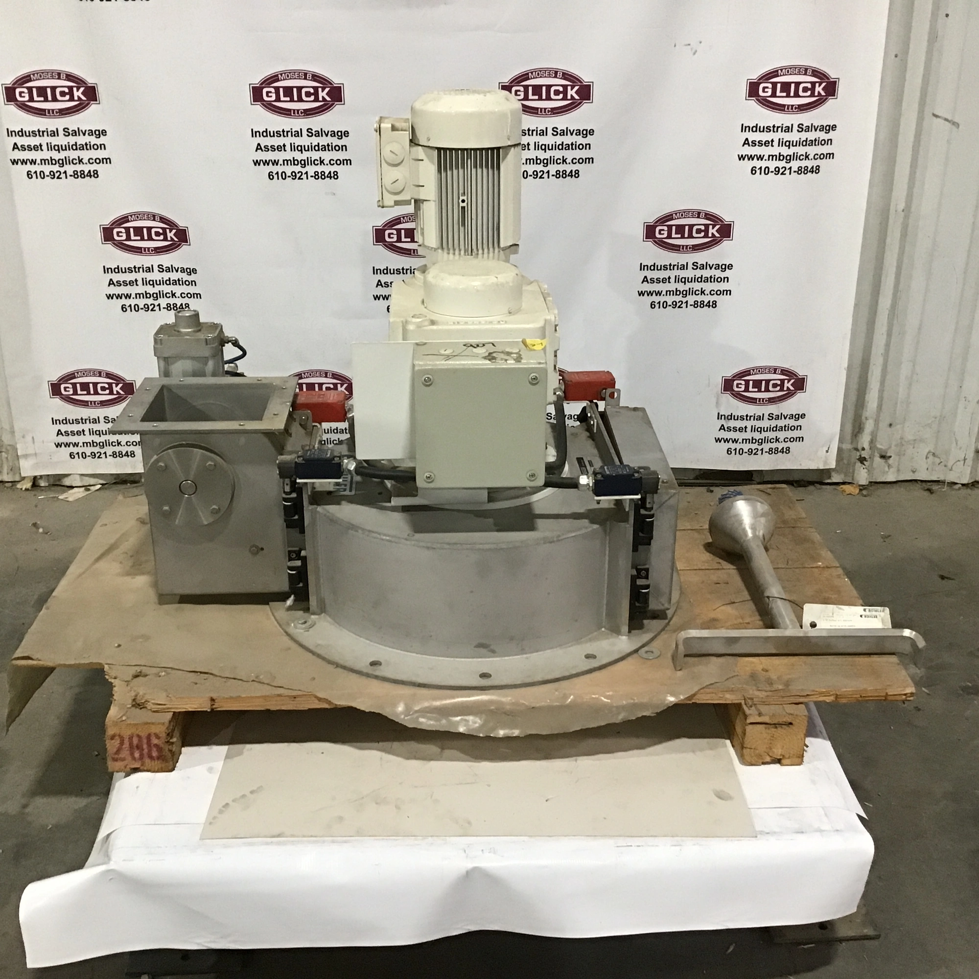 Buhler Spar 600/200-1-S MPN: 713308 Tank Mixer 24VAC 0-70° Range