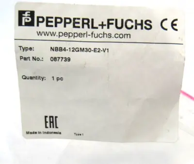 NEW PEPPERL+FUCHS NBB4-12GM30-E2-V1 PROXIMITY SENSOR NBB412GM30E2V1