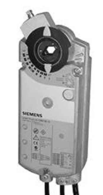 Siemens GBB131.1E Rotary Air Damper Actuator, AC 24 V, 3-position, 25 Nm, 150 s [New]