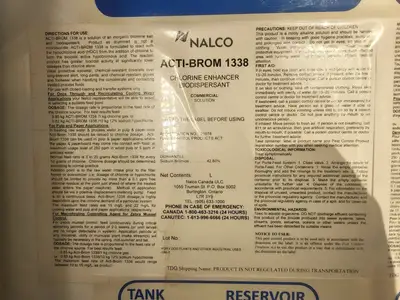 USED NALCO WATER 1231372