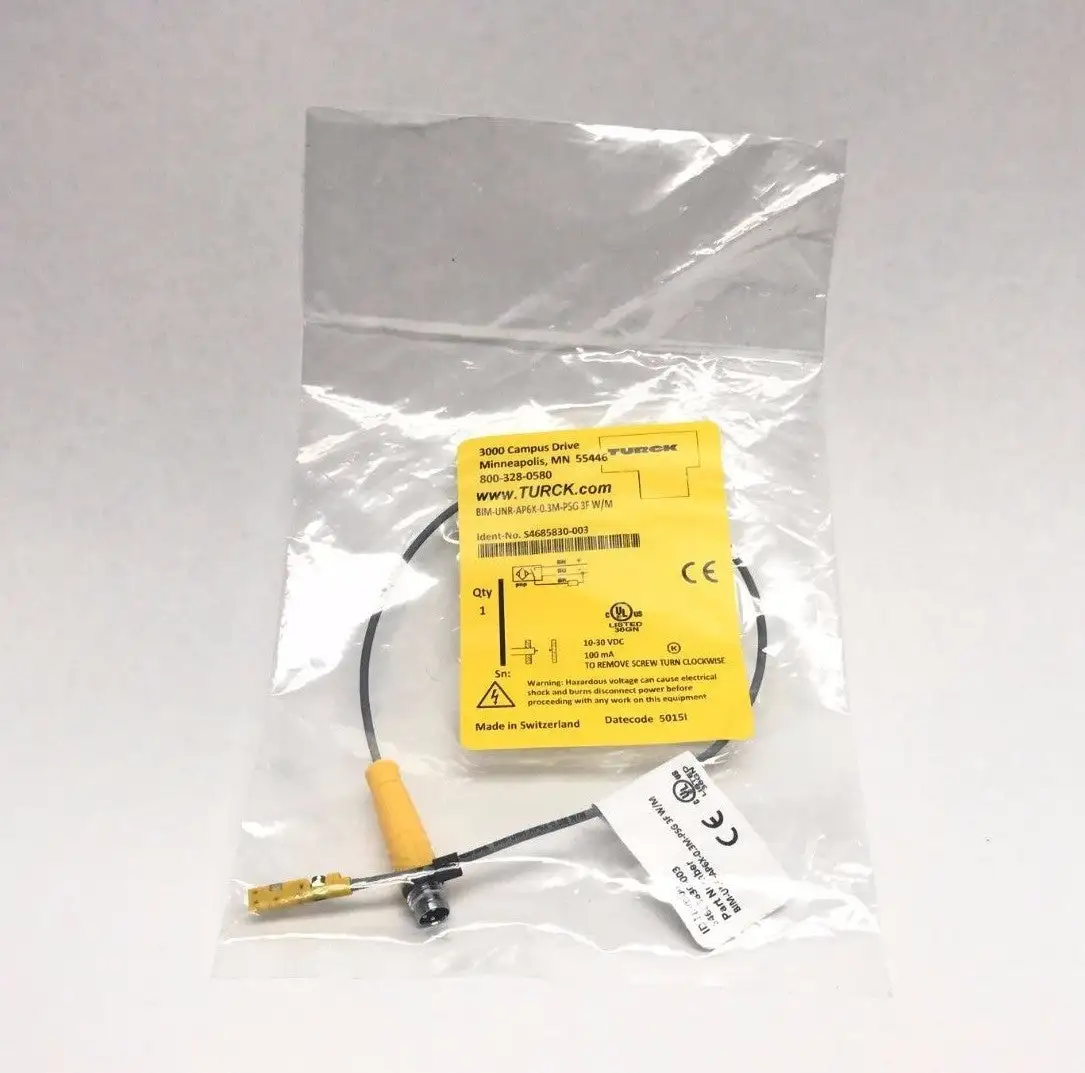 USED TURCK INDUCTIVE PROXIMITY REED SENSOR SWITCH, MAGNETIC