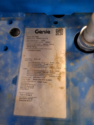 NEW 2026 Genie GS-1932E