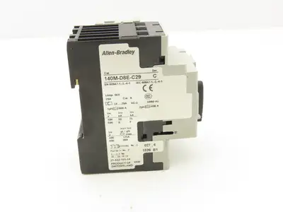 Allen Bradley 140M-D8E-C29 Manual Circuit Breaker Motor Protection 24-29A 3 Pole