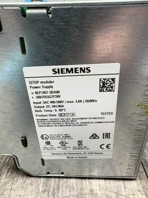 Siemens 6EP1437-3BA00 Electrical/PLC/Automation | ESS Industrial Equipment Sales (8)