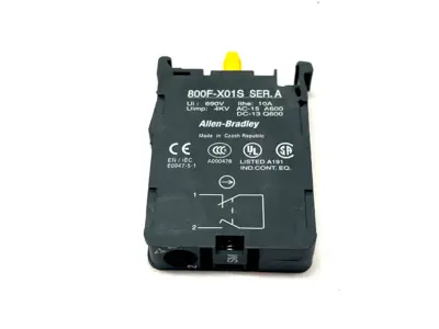 USED ALLEN-BRADLEY SER. A 22MM CONTACT BLOCK