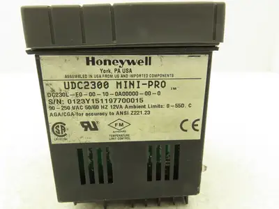 Honeywell UDC2300 Mini-Pro Temperature Controller DC230L-E0-00-10-0A00000-00-0