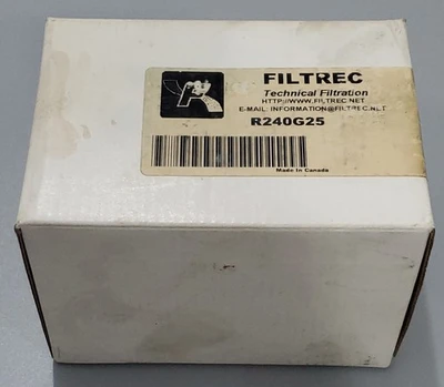 *NEW* Filtrec R240G25 Hydraulic Technical Filtration DFI-E/E + Warranty!