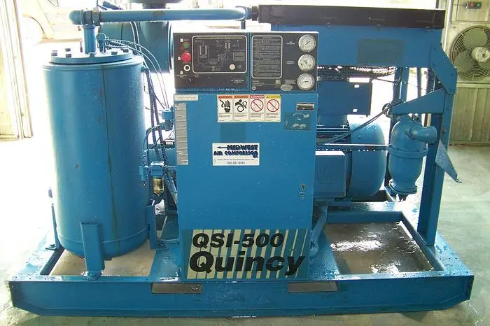 Used QUINCY QSI 500 Rotary Screw & Sliding Vane Air Compressors Wisconsin US | Midwest Air Compressor #505872
