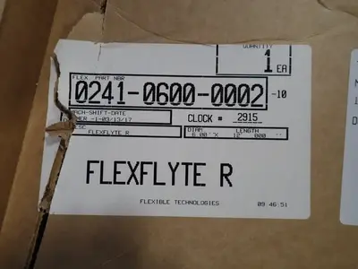 USED FLEXIBLE TECHNOLOGIES FLEXFLYTE R / 024106000002