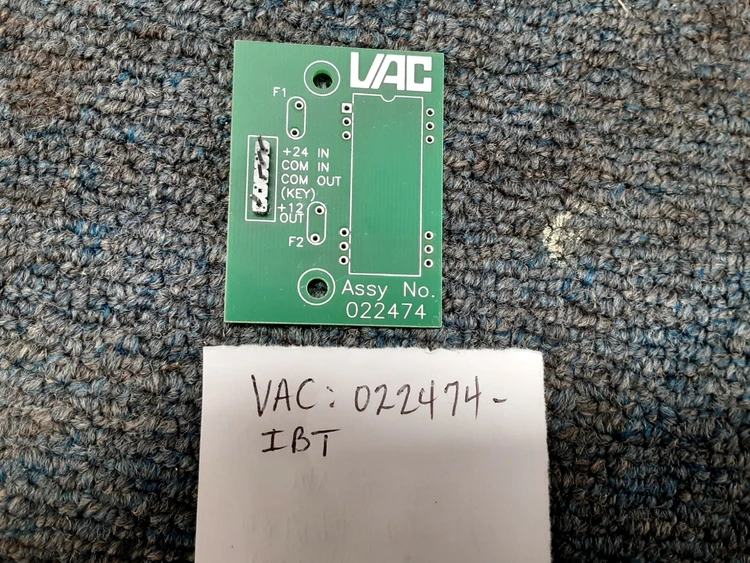 Used VAC 022474 ASSY NO BOARD Miscellaneous PCB & SMT Equipment Arizona US | ASSET CONVERSION SPECIALISTS, INC. #321294