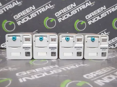 Lot of 4 Siemens 3TX7112-1NC03 Plug-In Relay Used