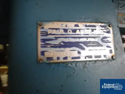 USED Paul O. Abbe 20 Cu Ft Paul Abbe Rotacone Vacuum Dryer, S/S