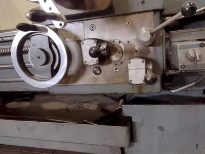 32" X 168" SUMMIT GAP BED ENGINE LATHE. STOCK # 0661425