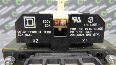 0.350 / 0.250 kVA Square D 9070 TF350D1 Industrial Control Transformer Used