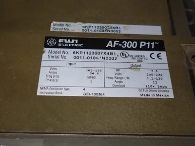 USED FUJI ELECTRIC AF300 P11