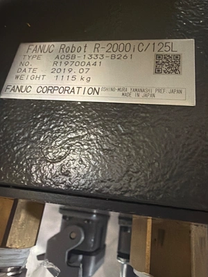USED 2019 FANUC R-2000iC/125L + R-30iB PLUS