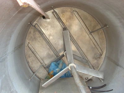 2500L S/S Open Top Mixing Tank 4Kw