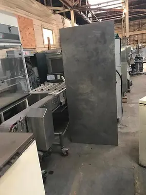 Table, Prep, 42" x 6', S/st, C/st Frame (2) #S741413