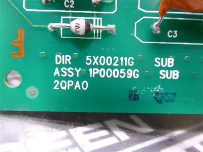 Westinghouse 5X00211G02 / 1P00059G02 Ovation Control Card 2QPAO02 Rev. 02 Used