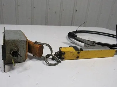 Werke G200 Cable Operator Lever Control W/Brad Harrison Safety plug CNC  Lathe