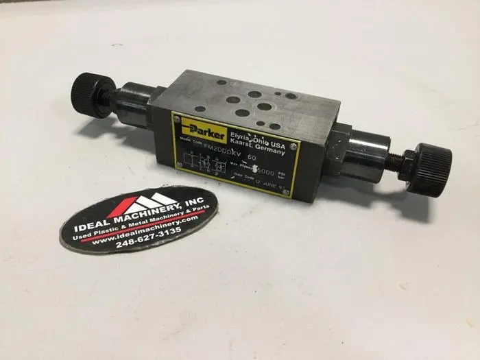 Used PARKER FM2DDDKV 50 Valves/Fittings Michigan US | Ideal Machinery #593252